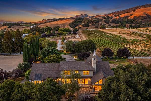 58.6 Acres of Agricultural Land with Home for Sale in Gilroy, California