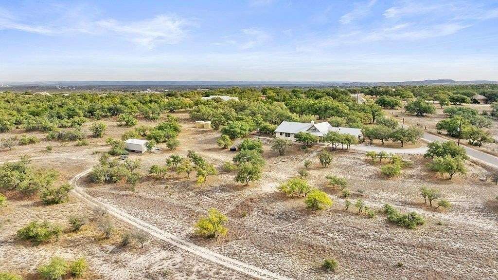 25.3 Acres of Land with Home for Sale in Round Mountain, Texas