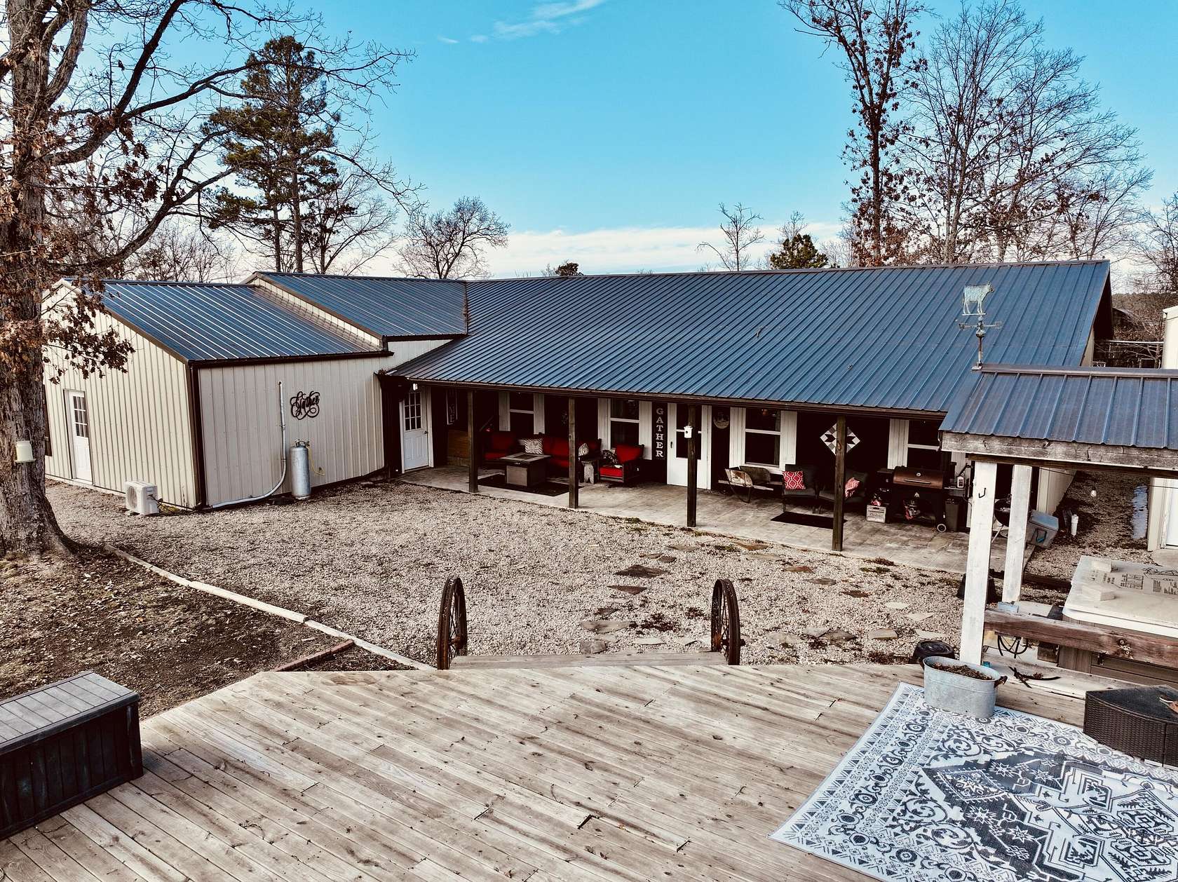 9 Acres of Residential Land with Home for Sale in Winona, Missouri