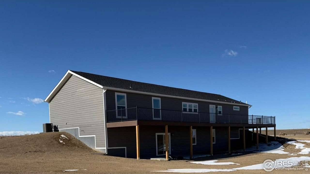 10 Acres of Residential Land with Home for Sale in Pierce, Colorado