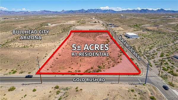5 Acres of Residential Land for Sale in Bullhead City, Arizona