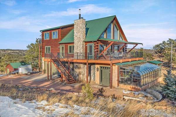 40 Acres of Agricultural Land with Home for Sale in Livermore, Colorado