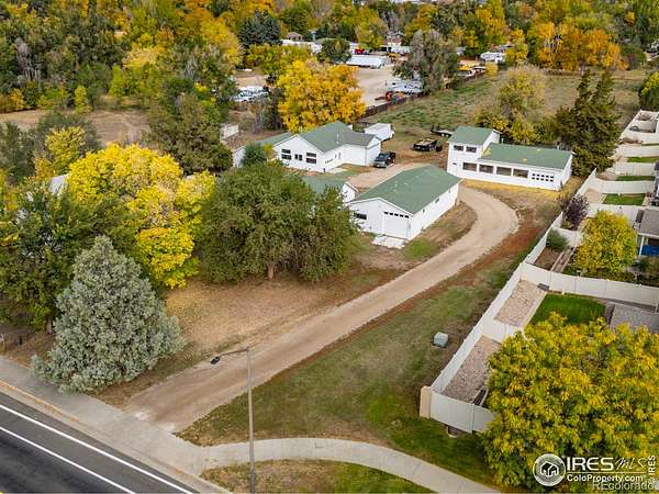 2.5 Acres of Land with Home for Sale in Loveland, Colorado