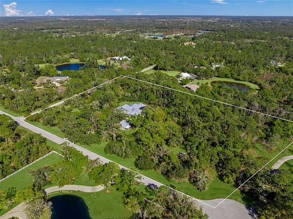 5.47 Acres of Residential Land with Home for Sale in Sarasota, Florida