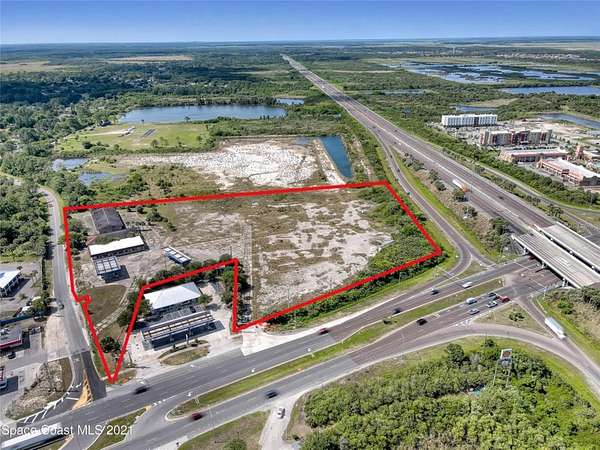 7 Acres of Improved Commercial Land for Sale in Titusville, Florida
