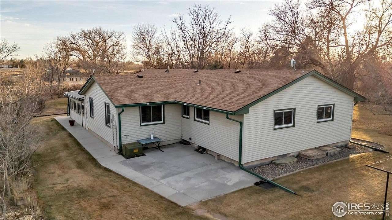 4.7 Acres of Residential Land with Home for Sale in Longmont, Colorado