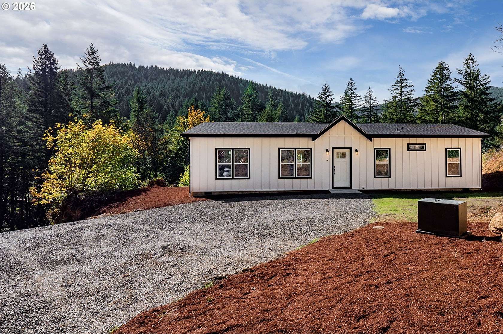 2.87 Acres of Land with Home for Sale in Fall Creek, Oregon