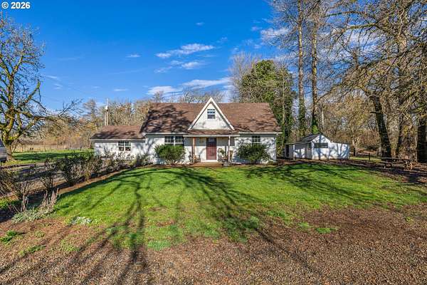 20 Acres of Agricultural Land with Home for Sale in Sheridan, Oregon