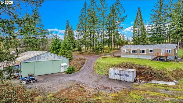 4.54 Acres of Land with Home for Sale in Warren, Oregon