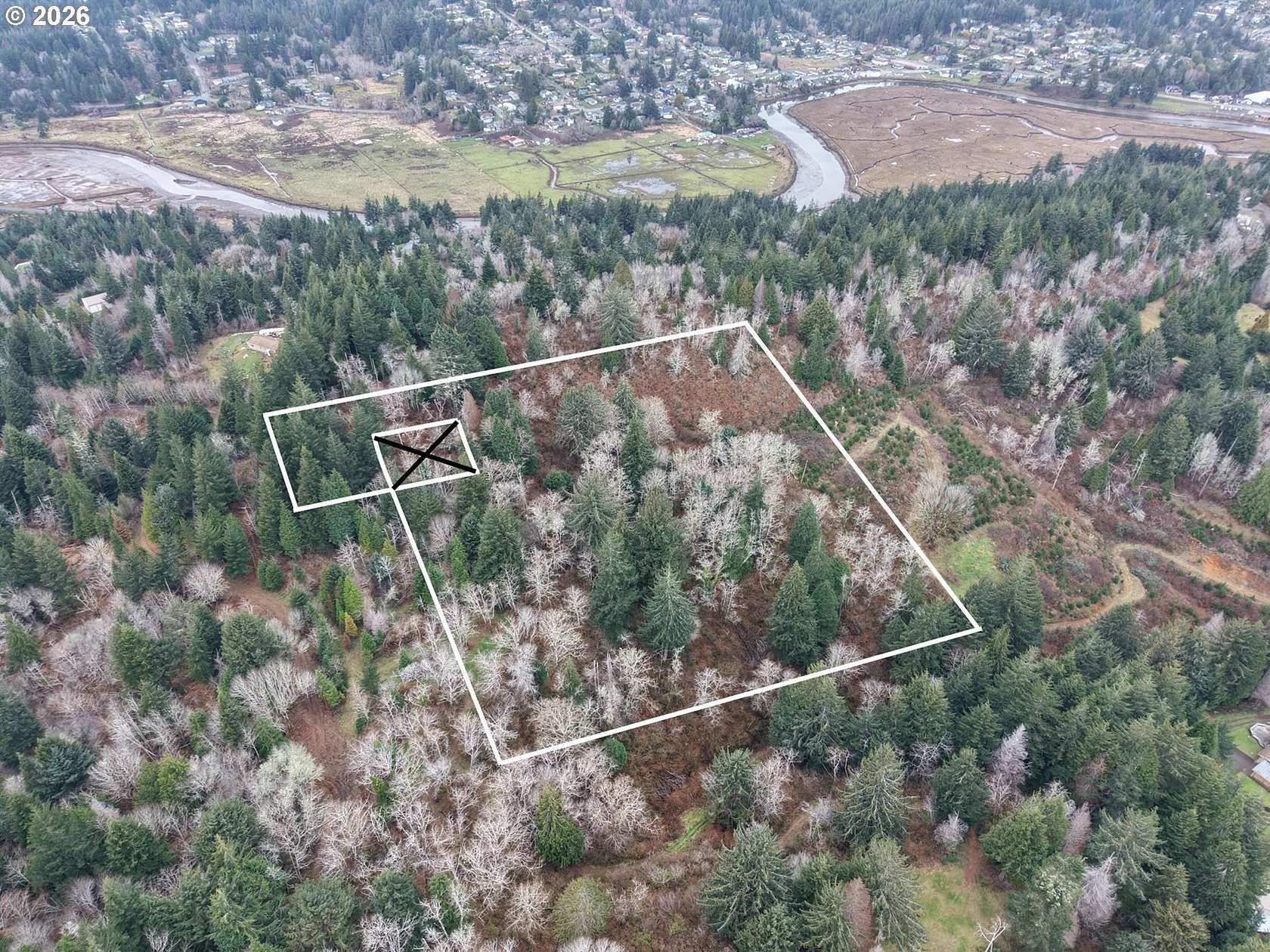 8.78 Acres of Land for Sale in Bunker Hill, Oregon