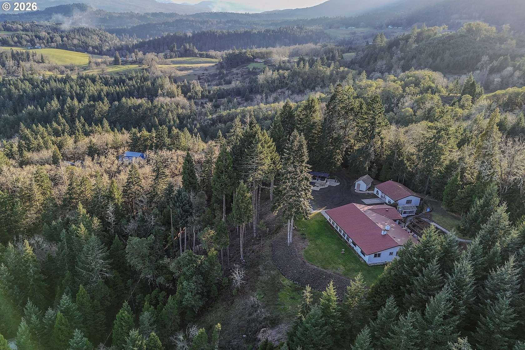 10.4 Acres of Land with Home for Sale in Roseburg, Oregon