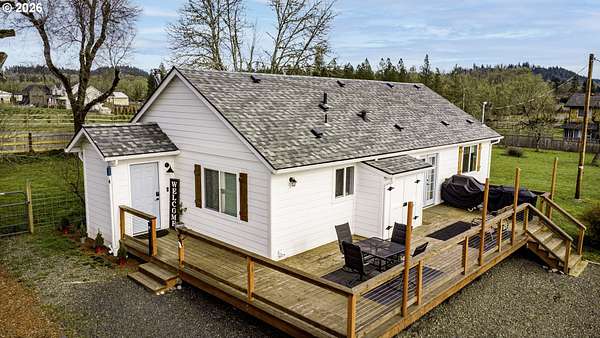 8.17 Acres of Residential Land with Home for Sale in Eugene, Oregon