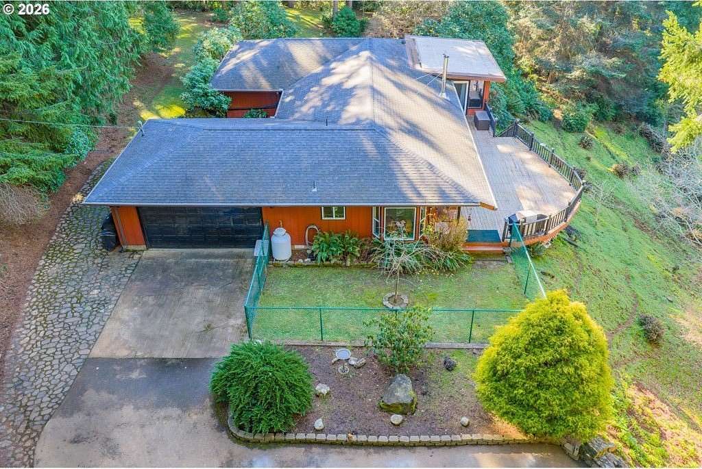 1.68 Acres of Land with Home for Sale in North Bend, Oregon