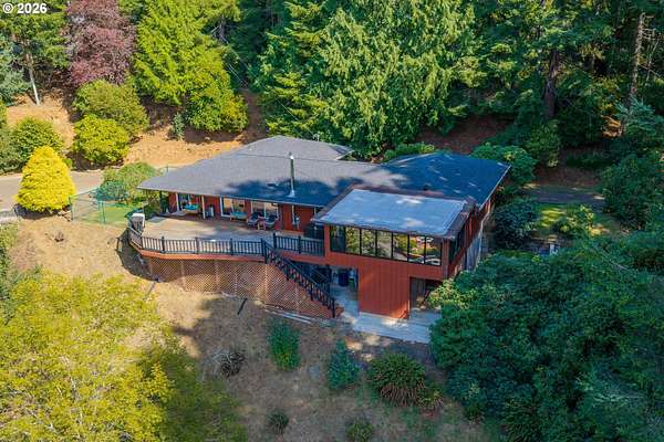 1.68 Acres of Land with Home for Sale in North Bend, Oregon