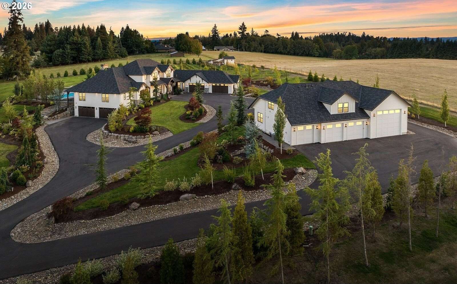 9 Acres of Residential Land with Home for Sale in Ridgefield, Washington