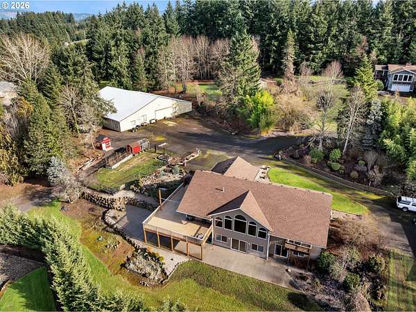 4.22 Acres of Residential Land with Home for Sale in Hockinson, Washington