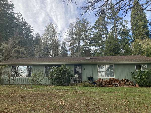 3.19 Acres of Residential Land with Home for Sale in Cottage Grove, Oregon