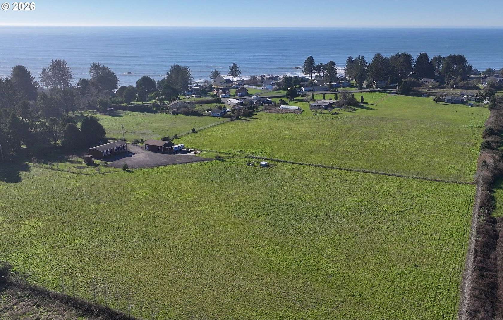 6 Acres of Land with Home for Sale in Brookings, Oregon
