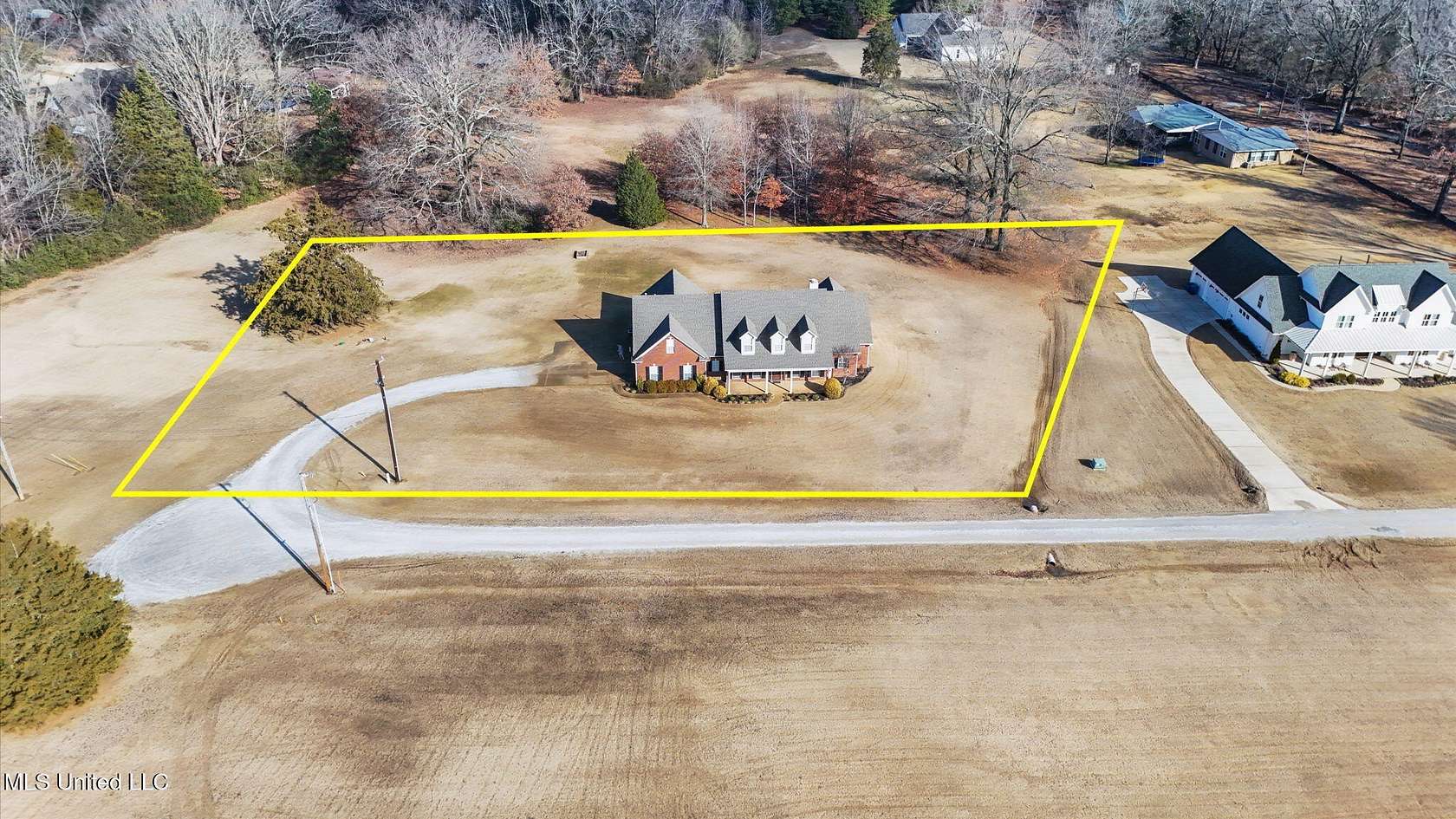1.5 Acres of Land with Home for Sale in Olive Branch, Mississippi