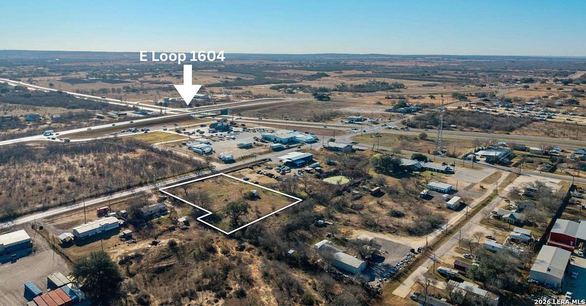 1.48 Acres of Commercial Land for Sale in Adkins, Texas