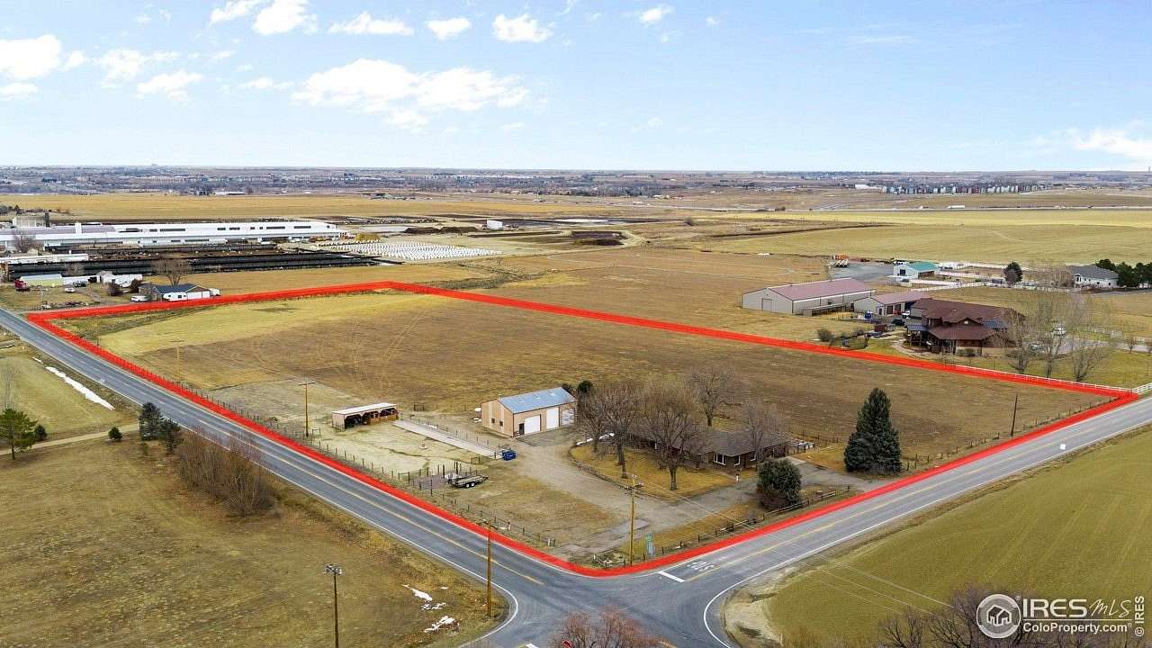 11.2 Acres of Land with Home for Sale in Loveland, Colorado
