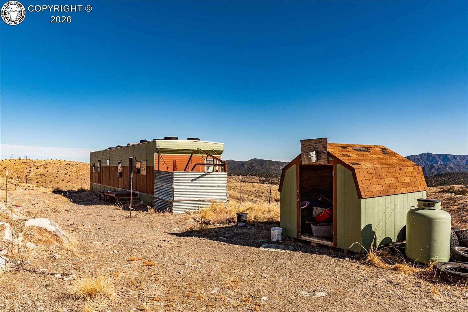 7.5 Acres of Land with Home for Sale in Texas Creek, Colorado
