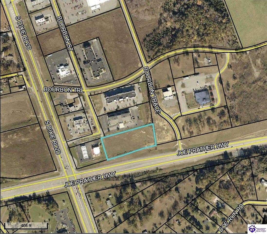 2.18 Acres of Commercial Land for Sale in Radcliff, Kentucky
