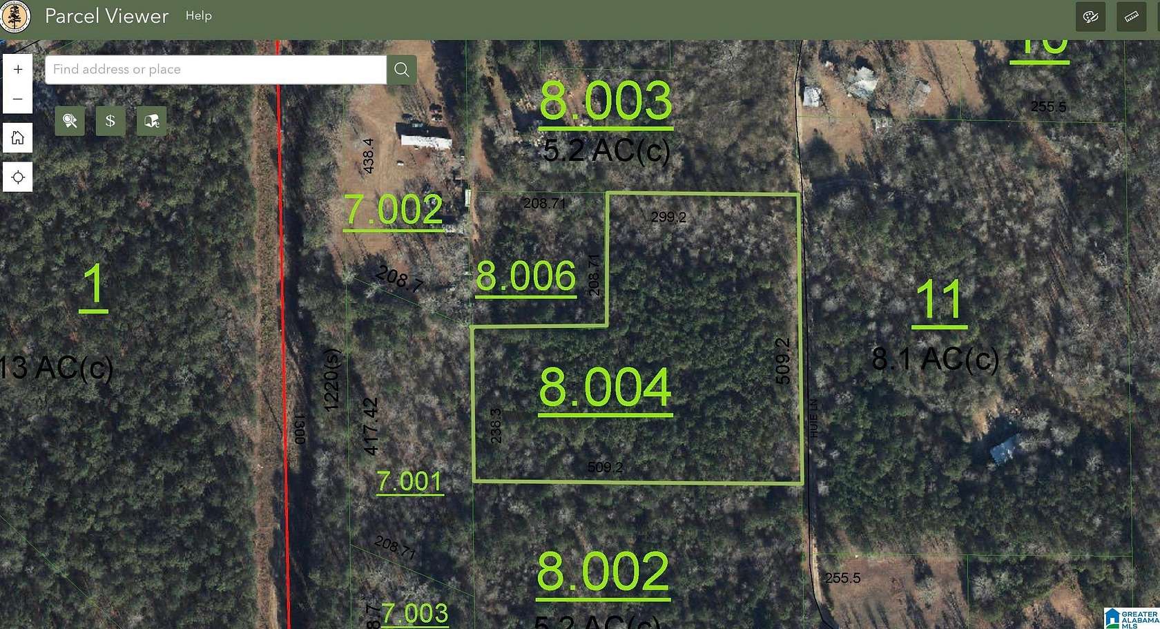 4.23 Acres of Land for Sale in Weaver, Alabama