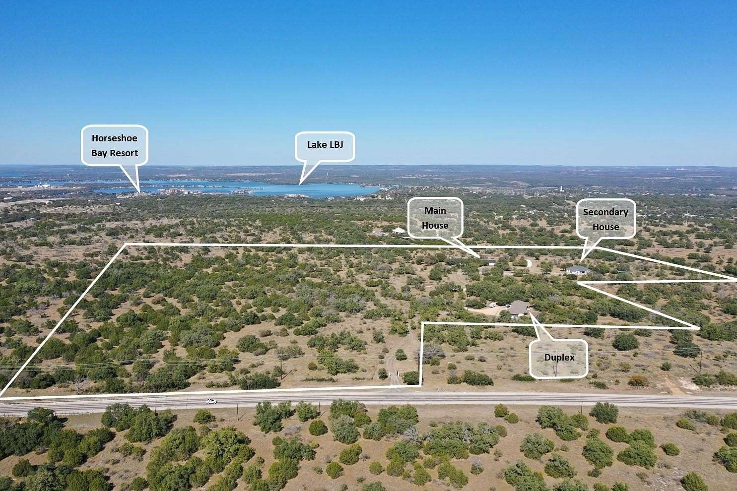 65 Acres of Improved Mixed-Use Land for Sale in Horseshoe Bay, Texas