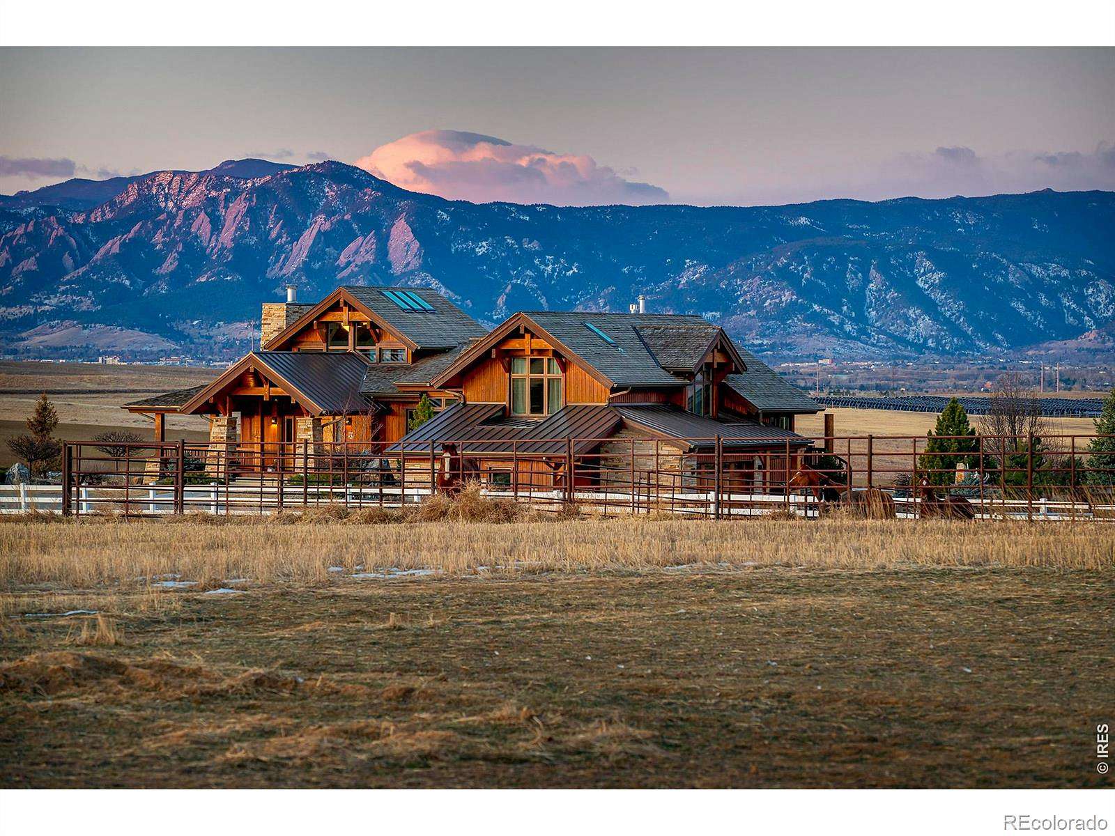 7.9 Acres of Land with Home for Sale in Longmont, Colorado
