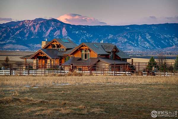 11 Acres of Land with Home for Sale in Longmont, Colorado
