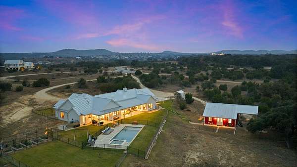 10 Acres of Land with Home for Sale in Johnson City, Texas