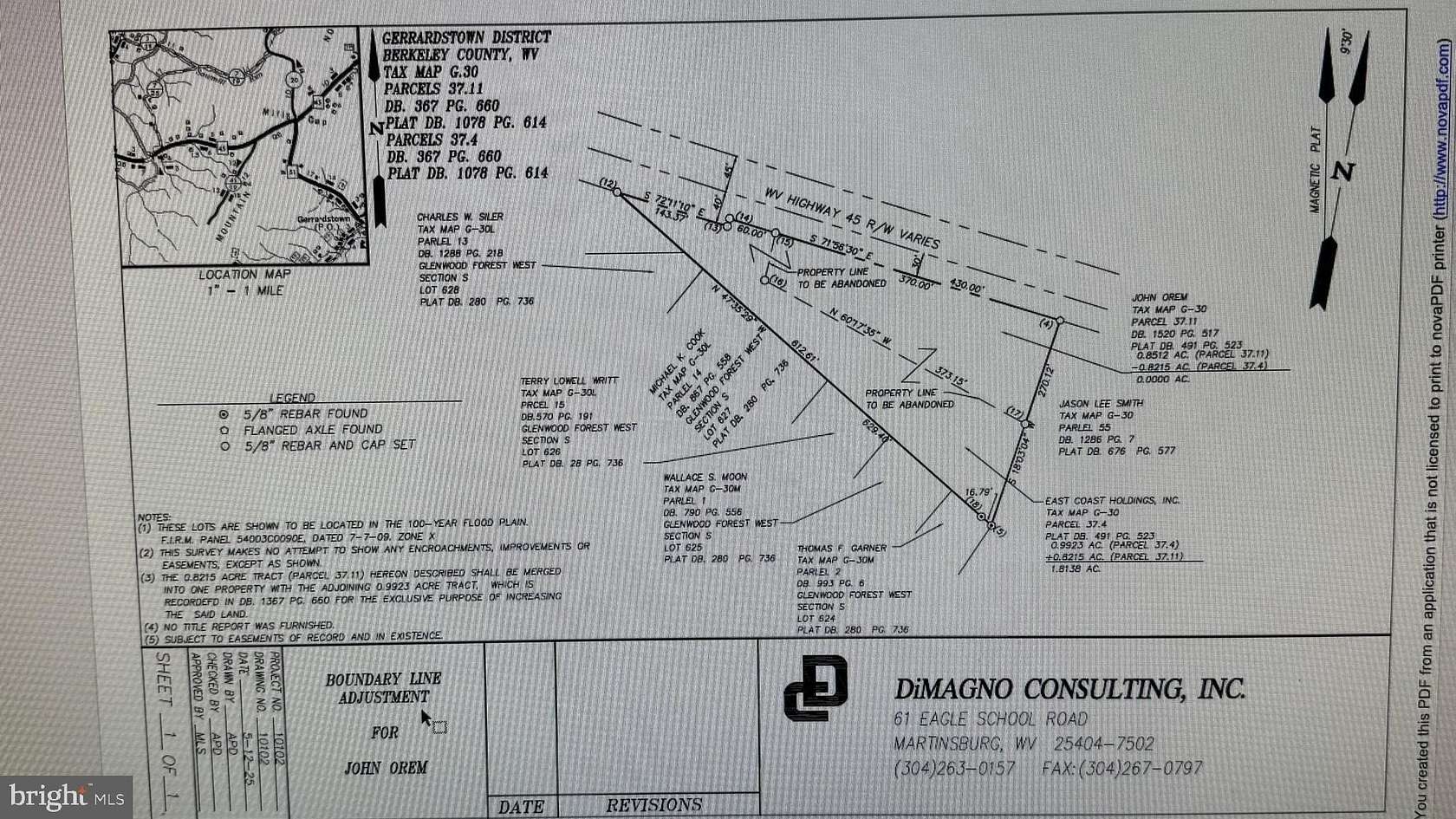 1.67 Acres of Land for Sale in Gerrardstown, West Virginia
