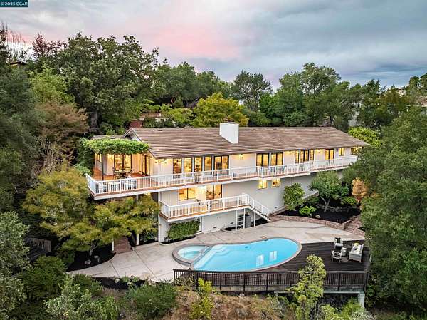 2.87 Acres of Residential Land with Home for Sale in Lafayette, California