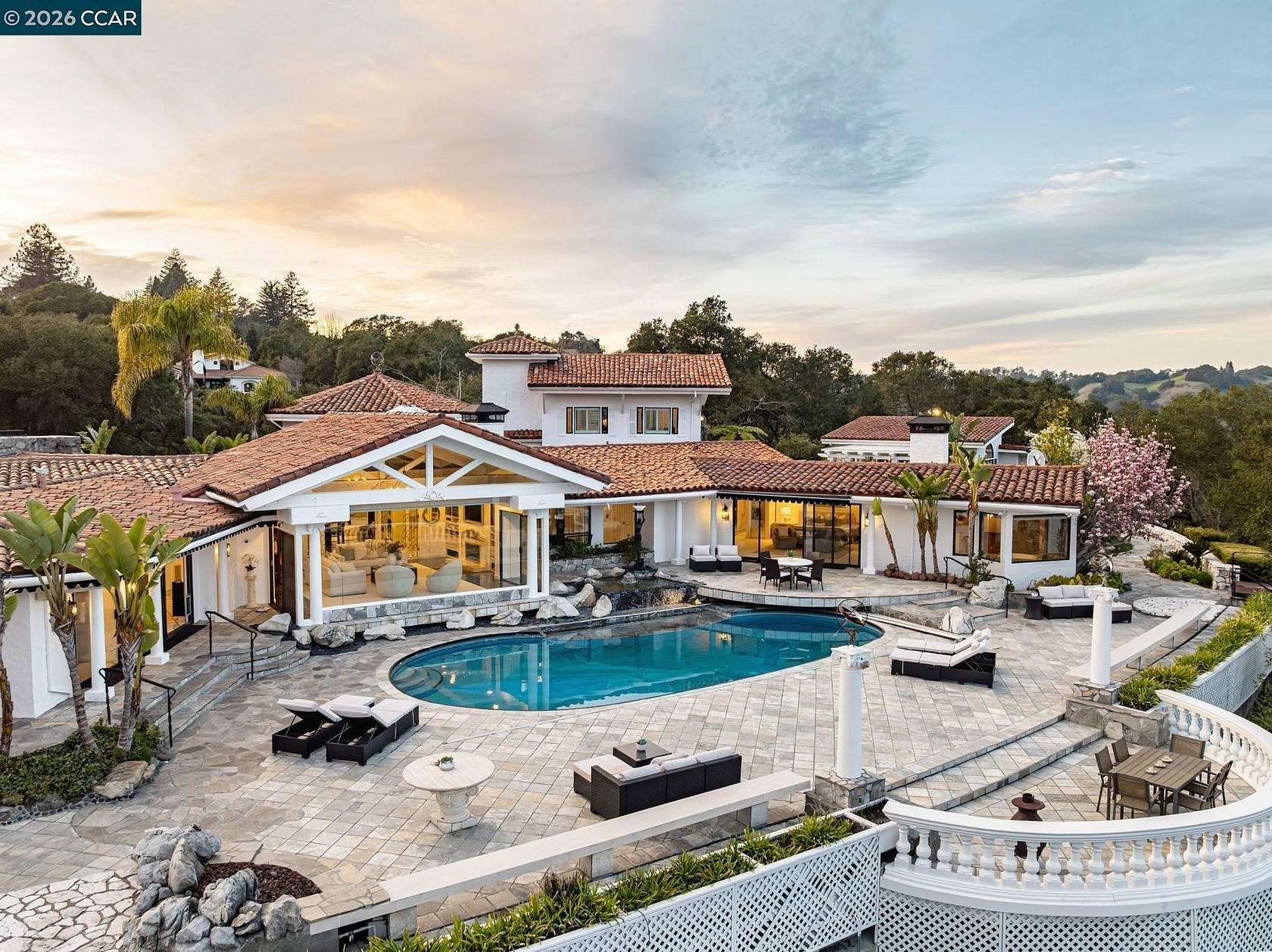 3.23 Acres of Residential Land with Home for Sale in Lafayette, California