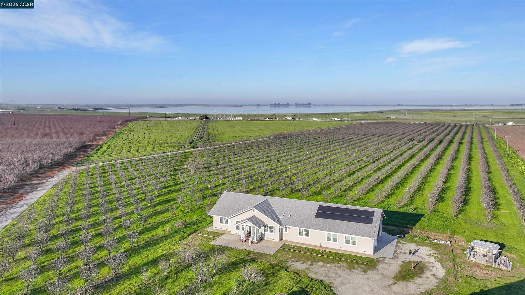 20 Acres of Agricultural Land with Home for Sale in Byron, California