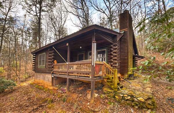 2 Acres of Residential Land with Home for Sale in Mineral Bluff, Georgia