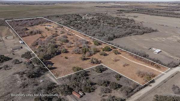 34.1 Acres of Agricultural Land with Home for Sale in Dublin, Texas