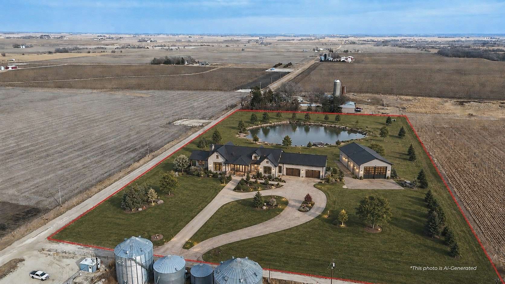 10 Acres of Residential Land for Sale in Adel, Iowa