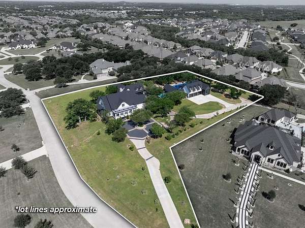 2.4 Acres of Residential Land with Home for Sale in Copper Canyon, Texas