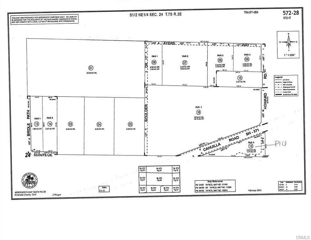2.2 Acres of Residential Land for Sale in Anza, California