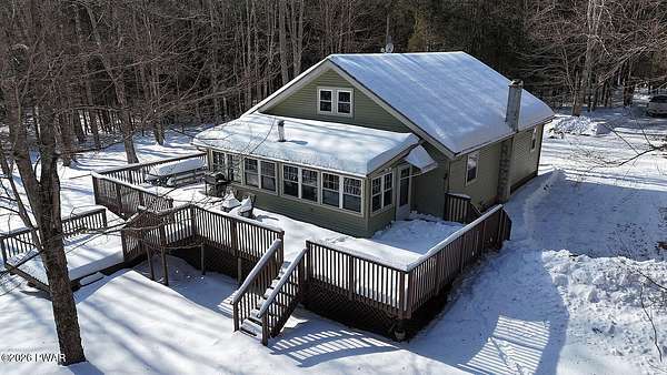 21.4 Acres of Recreational Land with Home for Sale in Damascus, Pennsylvania