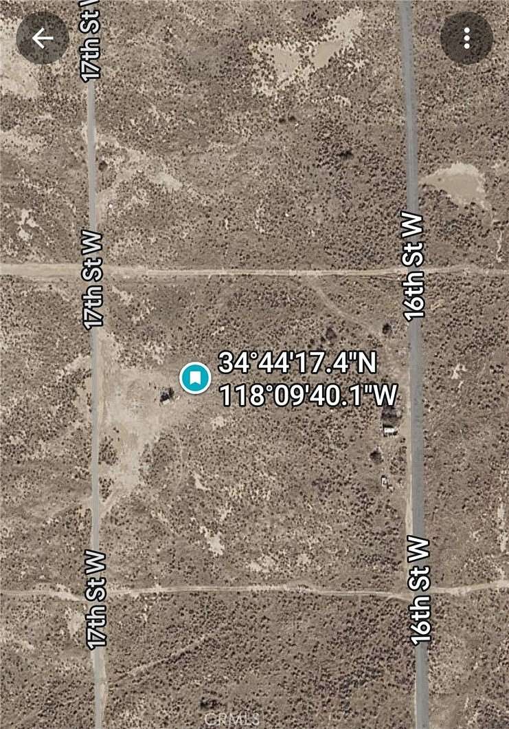 5 Acres of Land for Sale in Lancaster, California
