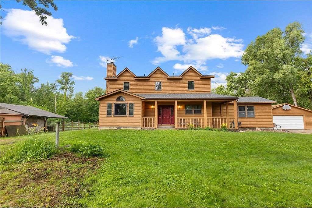 9.72 Acres of Land with Home for Sale in Belle Plaine Township, Minnesota