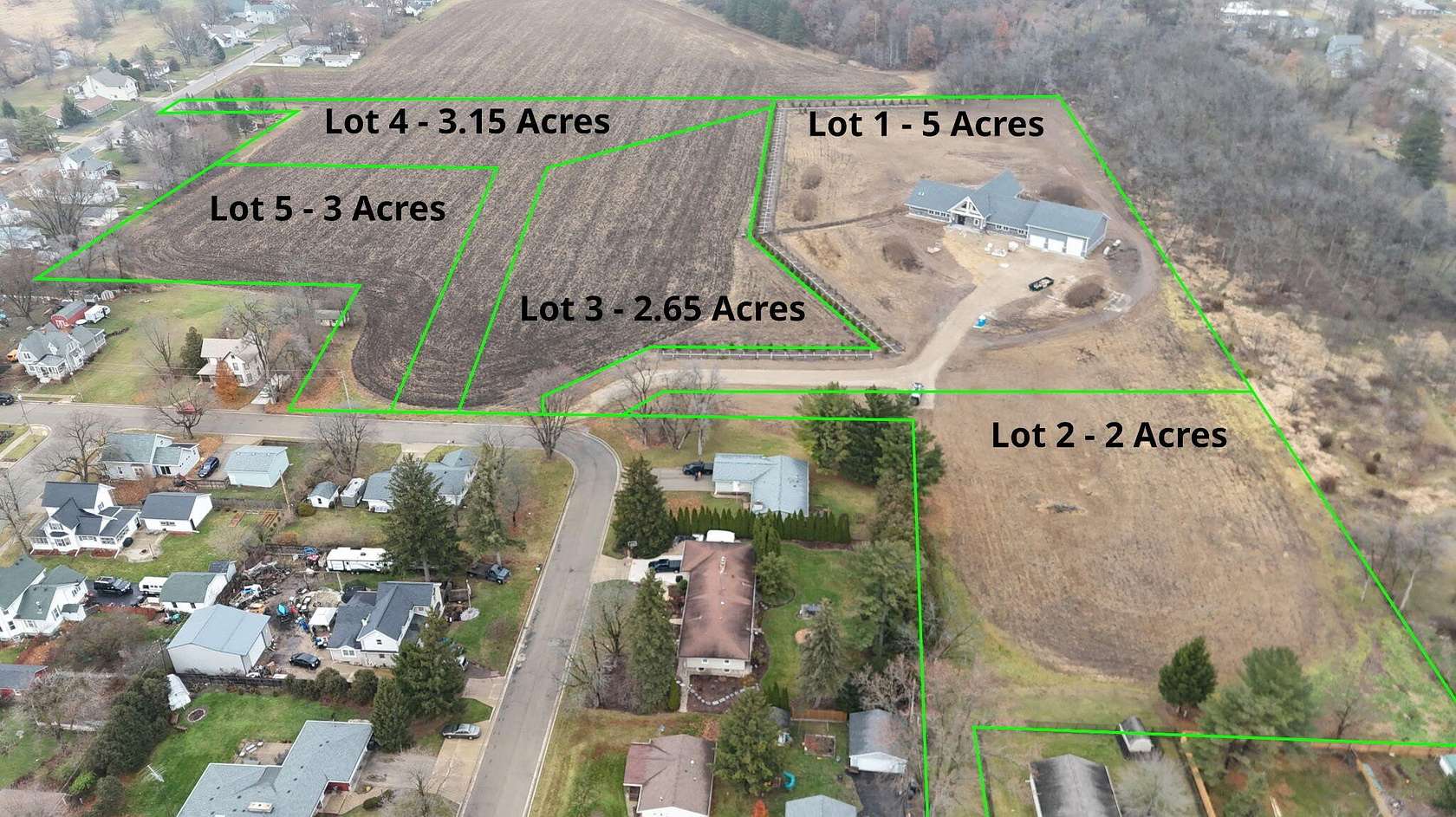 3.15 Acres of Residential Land for Sale in Genoa City, Wisconsin