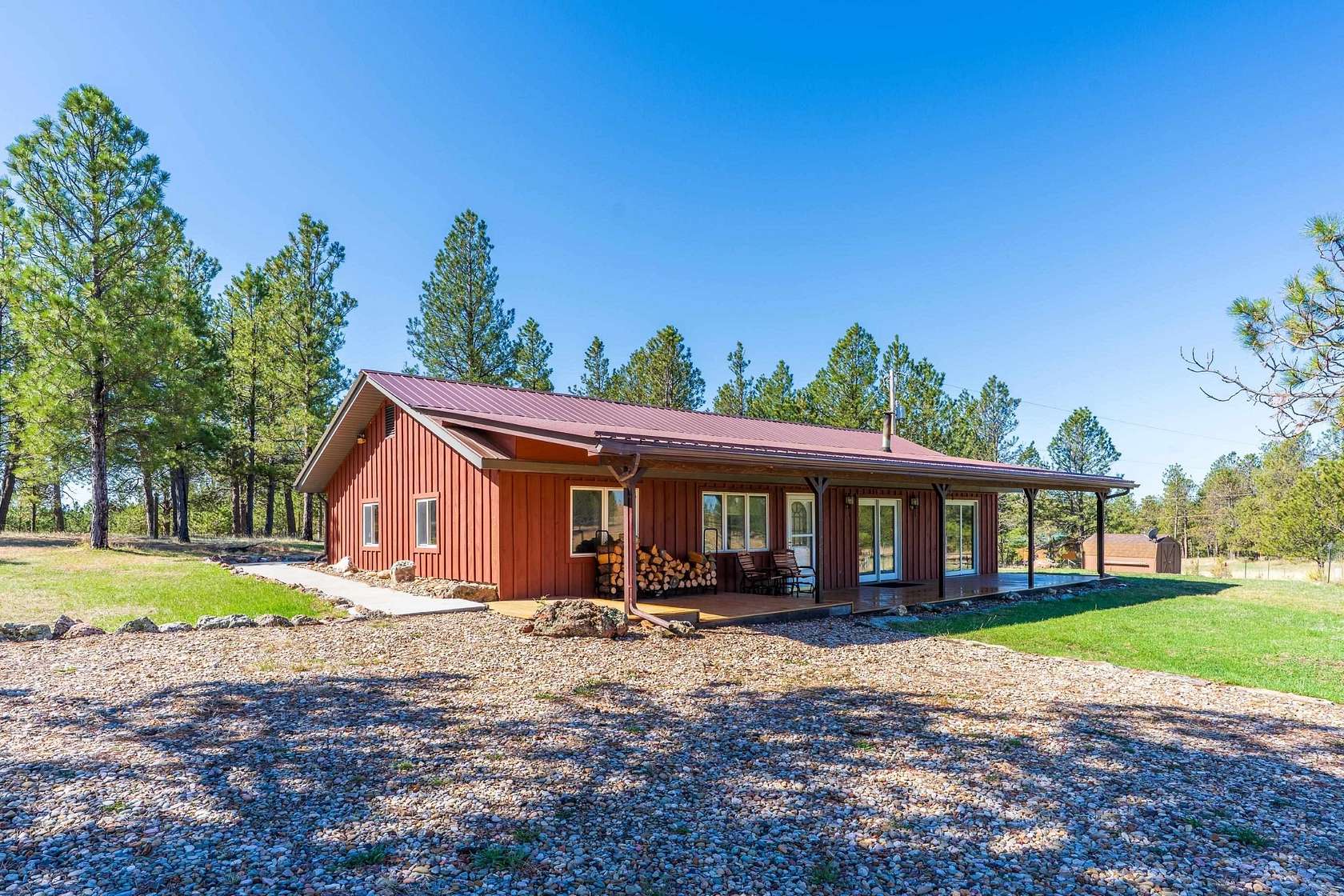 10 Acres of Land with Home for Sale in Hot Springs, South Dakota