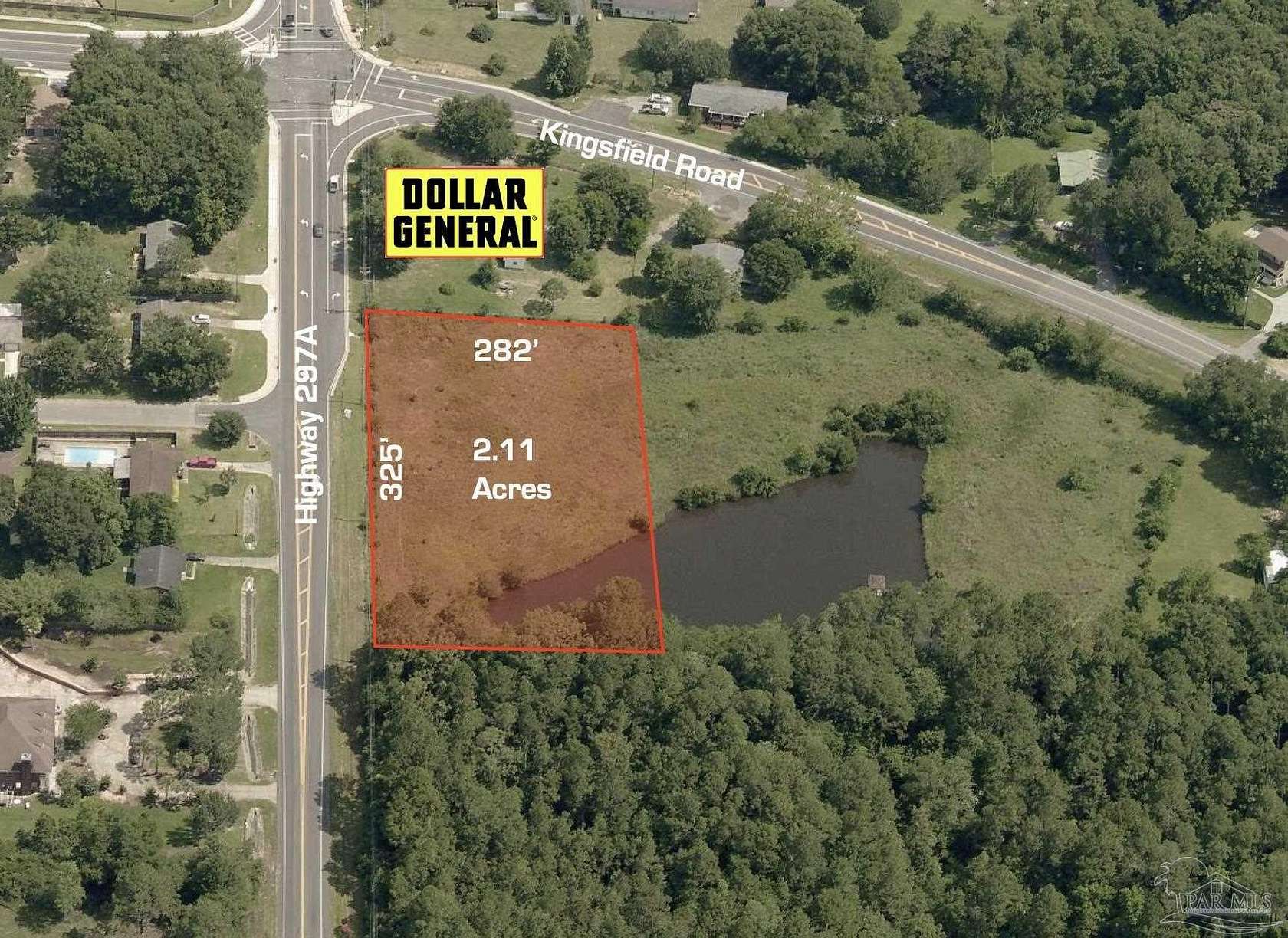 2.1 Acres of Mixed-Use Land for Sale in Cantonment, Florida