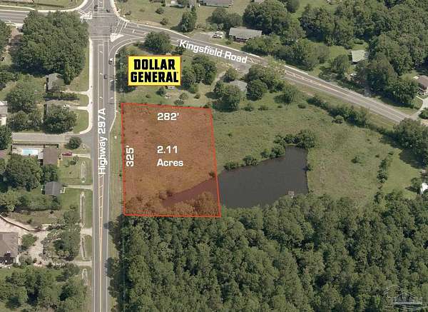 2.1 Acres of Mixed-Use Land for Sale in Cantonment, Florida