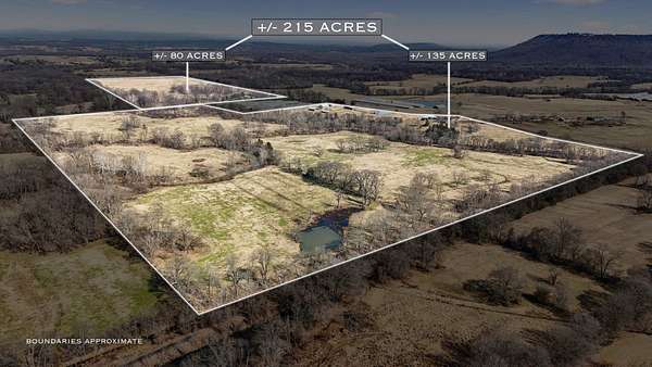 215 Acres of Land with Home for Sale in Paris, Arkansas