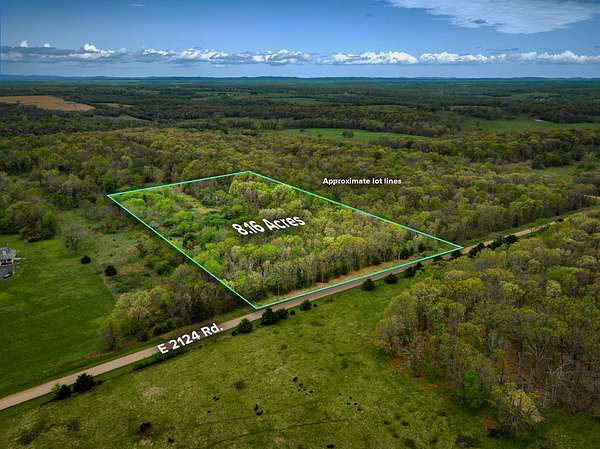8.16 Acres of Land for Sale in Stockton, Missouri